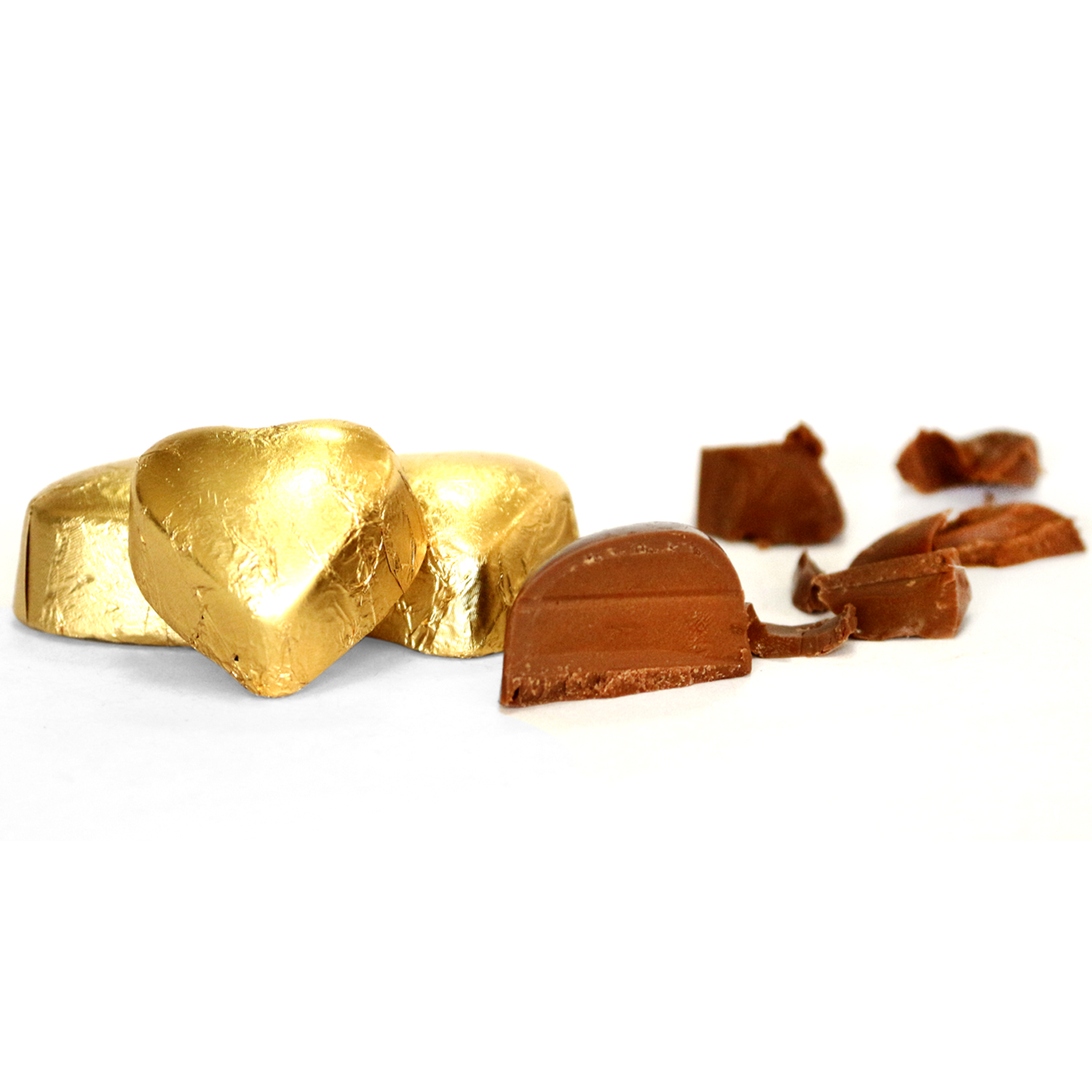 DÜZ SARGILI RENKLİ KALP SPESİAL ÇİKOLATA 1 KG