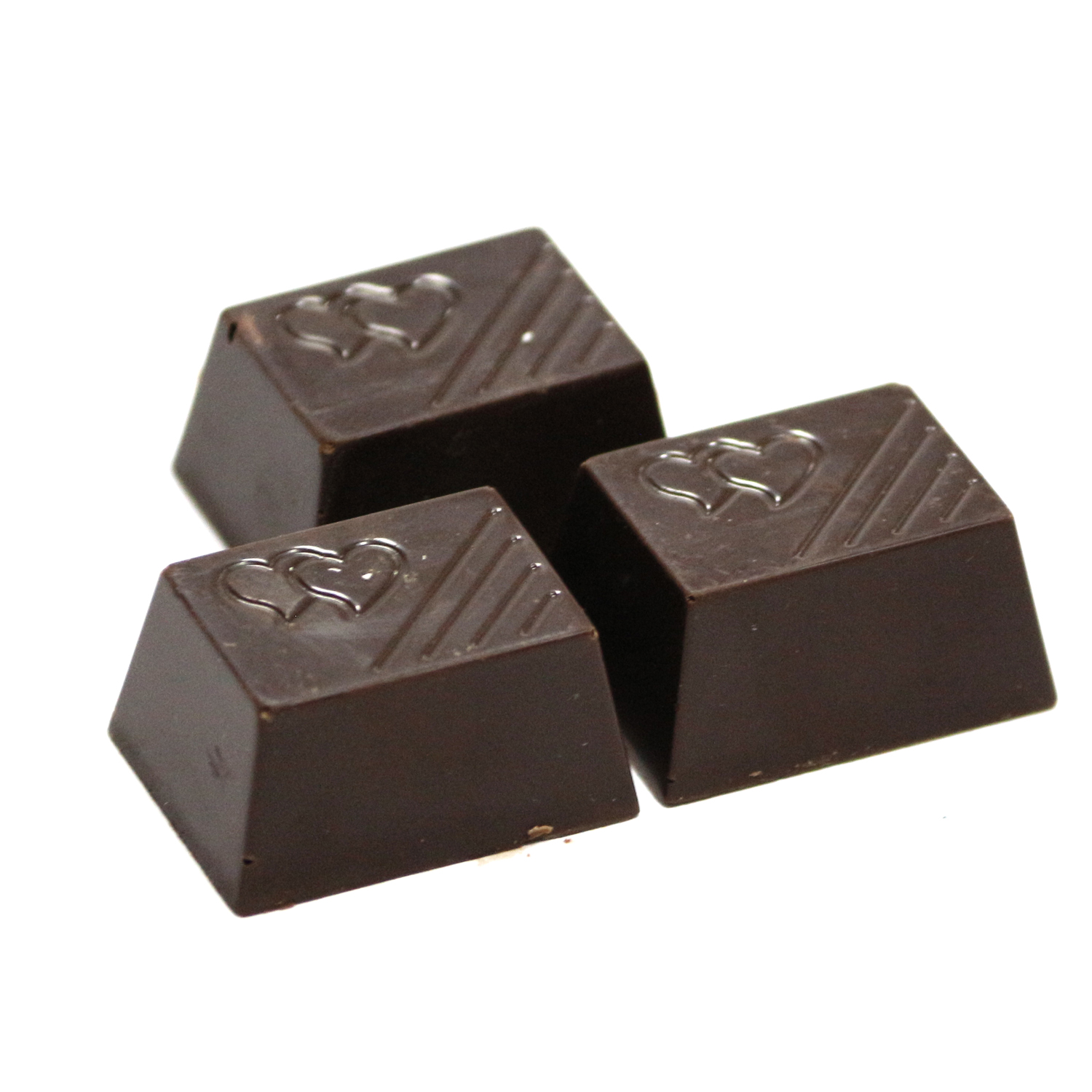 DİKDÖRTGEN ÇİFT KALP SPESİAL ÇİKOLATA BİTTER & SÜTLÜ 2 KG